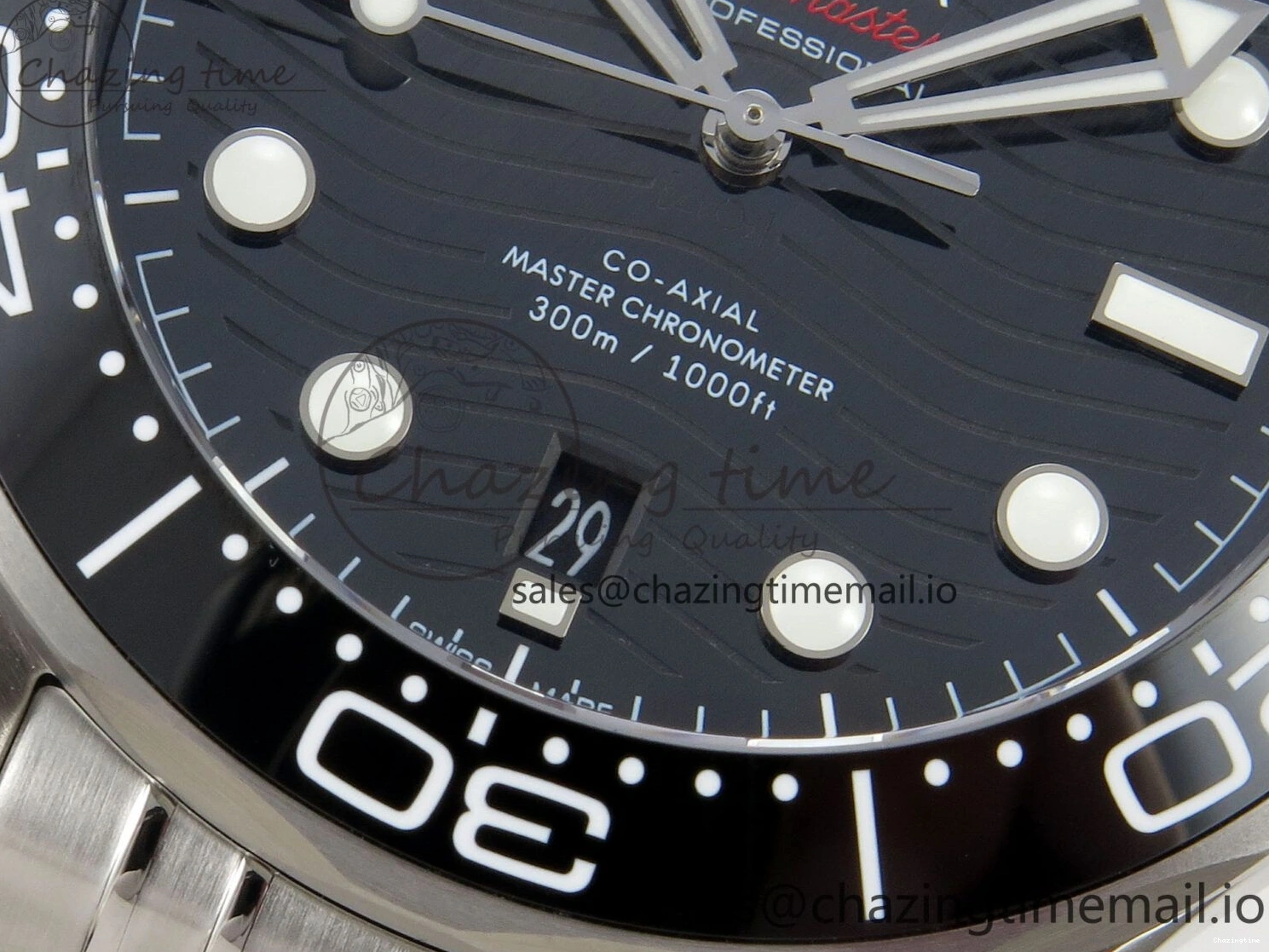 0515 Durable Seamaster Diver 300M Black Ceramic Bezel V4 VSF 1:1 Best Edition Black Dial On SS Bracelet Super Clone Asian 7653